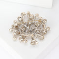 Metal Alloy Rhinestone Money Tree Brooch For Lapels And Scarves view 2
