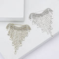 Luxury Alloy Rhinestone Chain Brooch For Women's Suit And Cardigan view 1
