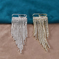 Alloy Rhinestone Tassel Brooch Pin For Luxury Suit And Cardigan view 1