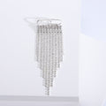 Alloy Rhinestone Tassel Brooch Pin For Luxury Suit And Cardigan view 2