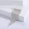 Alloy Rhinestone Tassel Brooch Pin For Luxury Suit And Cardigan view 4