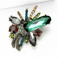 Alloy Rhinestone Brooch Pin Shawl Buckle For Sweaters And Scarves view 2