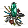 Alloy Rhinestone Brooch Pin Shawl Buckle For Sweaters And Scarves view 3