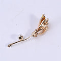 Alloy Elegant Brooch Pin For Coats Jackets And Creative Decoration view 3