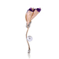 Alloy Elegant Brooch Pin For Coats Jackets And Creative Decoration view 1