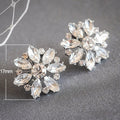 European American Fashion Flower Shape Stud Earrings High Quality Women's Jewelry view 4