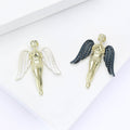 Alloy Enamel Angel Brooch Pin For Coats And Cardigans view 1