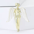 Alloy Enamel Angel Brooch Pin For Coats And Cardigans view 2