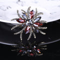Alloy Crystal Brooch Pin For Sweaters Coats And Closure view 6