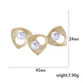 Natural Freshwater Pearl Brooch For Women's Coat And Cardigan Decoration view 5