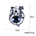 Metal Alloy Tulip Flower Brooch For Sweater Coat Accessories view 5