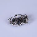 Metal Alloy Tulip Flower Brooch For Sweater Coat Accessories view 4