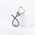 Alloy Stethoscope Brooch Pin For Doctors Nurses And Medical Uniforms view 7