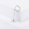 Alloy Stethoscope Brooch Pin For Doctors Nurses And Medical Uniforms view 6