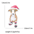 Alloy Cute Hat Dog Brooch Pin For Coats And Suits view 6