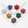 Fashion Alloy Crystal Rhinestone Brooch For Garment Accessories view 1
