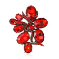 Alloy Rhinestone Brooch Pin For Womens Suits And Shawls view 5