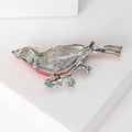 Alloy Bird Brooch Pin For Coat Decoration And Clothing Closure view 3