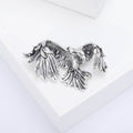 Alloy Vintage Eagle Brooch For Men Women Fashion Clothing Accessory view 4