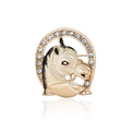 Alloy Enamel Unicorn Lapel Pin Brooch For Clothing Decoration view 1