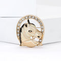 Alloy Enamel Unicorn Lapel Pin Brooch For Clothing Decoration view 4