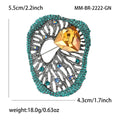 Alloy Rhinestone Glass Brooch Pin For Women's Shawl And Suit view 6
