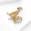 Alloy Rooster Brooch Pin For Cardigans Sweaters Coats And Shawls view 3