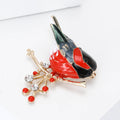 Alloy Enamel Bird Brooch For Women Suit And Coat view 3