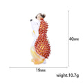 Alloy Enamel Polar Bear Brooch Pin For Cute Coat Decoration view 5