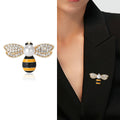 Alloy Bee Lapel Brooch Pin For Suit Collar And Clothing Fastening view 2