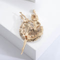 Alloy Ballet Girl Lapel Pin For Sweaters And Clothing Decoration Brooch view 3