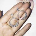 European Round Full Pave 3A Zircon Stud Earrings Fashion Versatile Drop Earrings For Women view 5