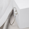 2025 Korean Fashion Round Knot Smooth Adjustable Open Bangle Bracelet For DIY Accessories view 3