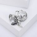 Metal Alloy Enamel Flying Dragon Brooch For Unisex Lapel Decoration view 3