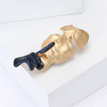 Alloy Enamel Mask Brooch For Trendy Cardigan And Suit Decoration view 3