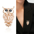 Alloy Owl Animal Brooch Pin For Fresh Women's Fashion Accessories view 4