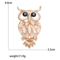 Alloy Owl Animal Brooch Pin For Fresh Women's Fashion Accessories view 6