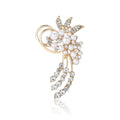 Alloy Pearl Flower Brooch For Women Suit And Coat Lapels view 1