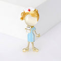 Alloy Nurse Brooch Pin For Cute Fashion Outerwear Accessories view 2