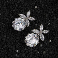 Korean Style Bow Stud Earrings For Women, Elegant Versatile Valentine's Day Gift Jewelry view 4