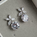 Korean Style Bow Stud Earrings For Women, Elegant Versatile Valentine's Day Gift Jewelry view 3