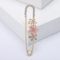 Alloy Flower Brooch Pin For Coats Cardigans And Sweaters view 6