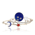 Alloy Enamel Galaxy Brooch Pin For Men And Women Apparel view 5
