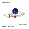 Alloy Enamel Galaxy Brooch Pin For Men And Women Apparel view 4