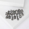 Crystal Glass Brooch Pin For Sweater Blazer And Coat Decoration view 3