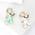 Alloy Cartoon Male Doctor Brooch Pin For Sweaters And Suits view 1