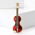 Alloy Violin Brooch Pin Sweater Chain For Fashion Accessories view 2