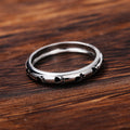 Sweet Cute Pet Cat Paw Ring For Women, European Style Dog Footprint Stackable Tail Ring view 4