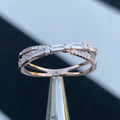 Korean Style X Shape Ring For Women Niche Design Fashion Versatile Index Finger Jewelry view 1