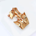 Alloy Abstract Sculpture Brooch Pin For Coats And Cardigans view 3